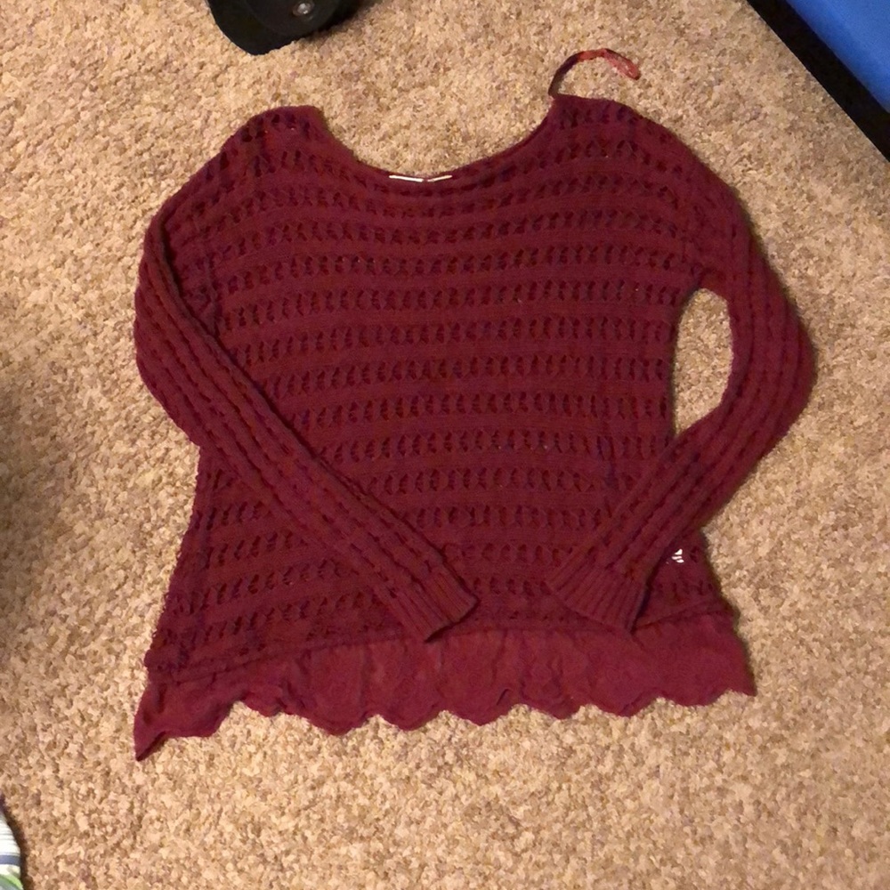 Maroon sweater Cato x-large